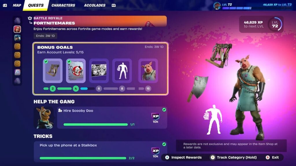 Fortnitemares 2025 bosses