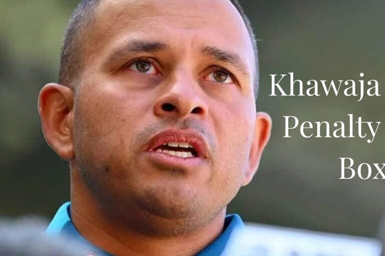 Inside Khawaja’s Penalty Box Moment: How a Simple Rule Sparked One of Australia’s Most Intense Cricket Debates