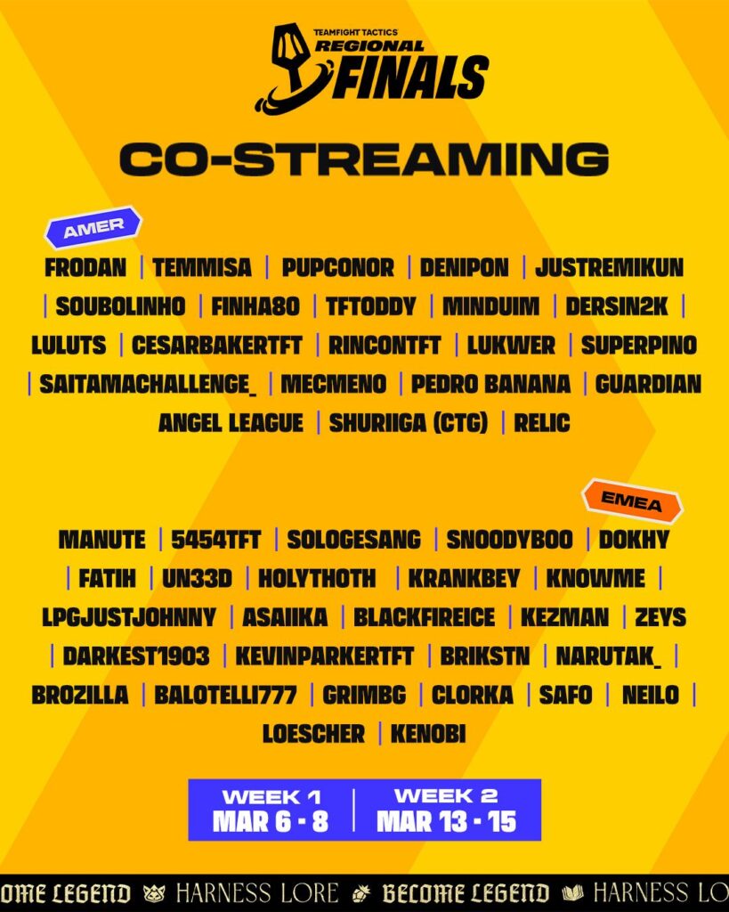 TFT Regional Finals 2026